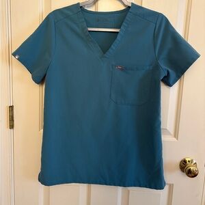 Figs Hydrogreen Catarina Scrub Top